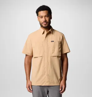 Cozy Fit Winner Vibe Columbia Men Brown Black Mesa Utility SS Shirt