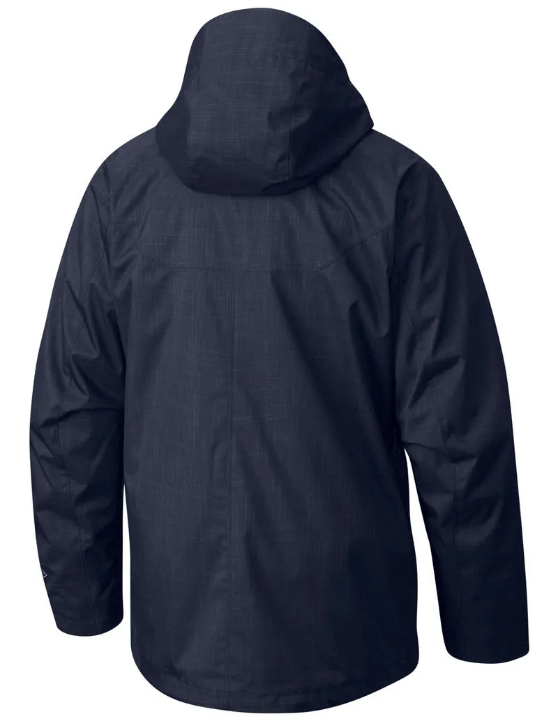 Degree Columbia Men Blue Whirlibird Interchange Jacket