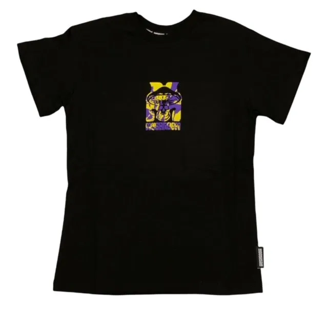 Mushroom T-shirt 19028-01 black UV Protective Fabric
