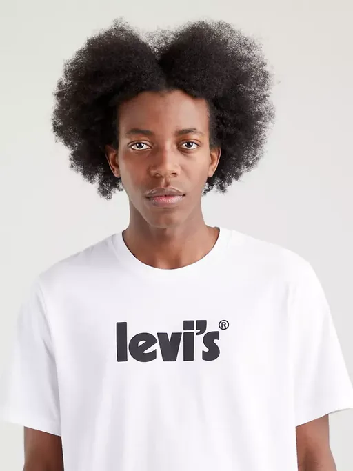 Comfy and Versatile Levi's T-shirt vestibilit?? comoda 161430390 white