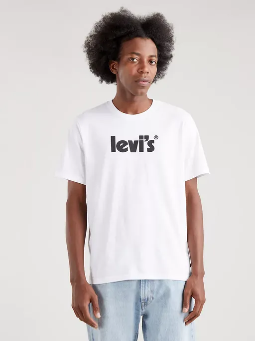 All-Day Comfort Wear Levi's T-shirt vestibilit?? comoda 161430390 white