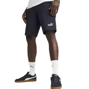 Training Wear Yoga Active Pants Puma Pantaloncino Uomo 682600-16 Blu Cotone Jersey Logo Ricamato