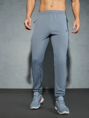 Comfort Layer Men Solid Slim Fit Trackpants with TECHNO DRY