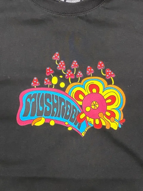 EasyCareFabric Picnic Mushroom T-shirt 19012-01 black