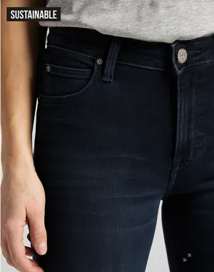 Abrasion Resistance Streetwear Fan Earthy High Quality Lee Pantalone Jeans Scarlett High Skinny High Waist L626PHQS worn ebony