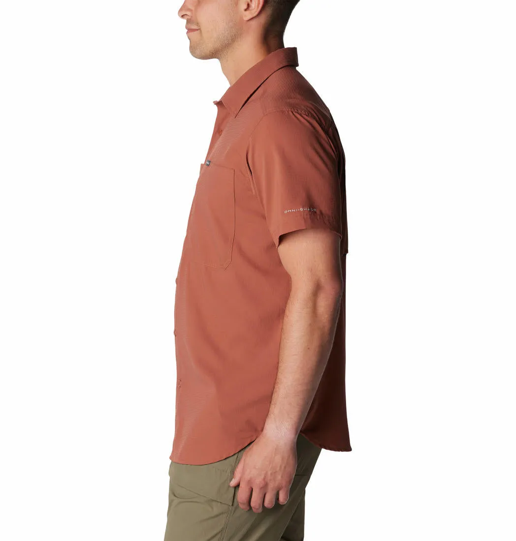Story Mood AbrasionFree Edging Columbia Men Brown Silver Ridge Utility Lite Short Sleeve (Sun Protection)