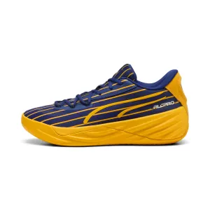 PUMA Tyrese Haliburton All-Pro NITRO? Pinstripes Hexagonal Traction Nodes Arch Support Design