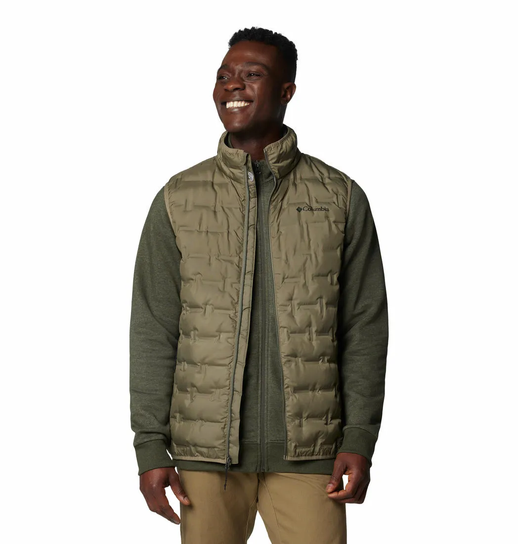 Columbia Men Green Delta Ridge II Down Vest Faith