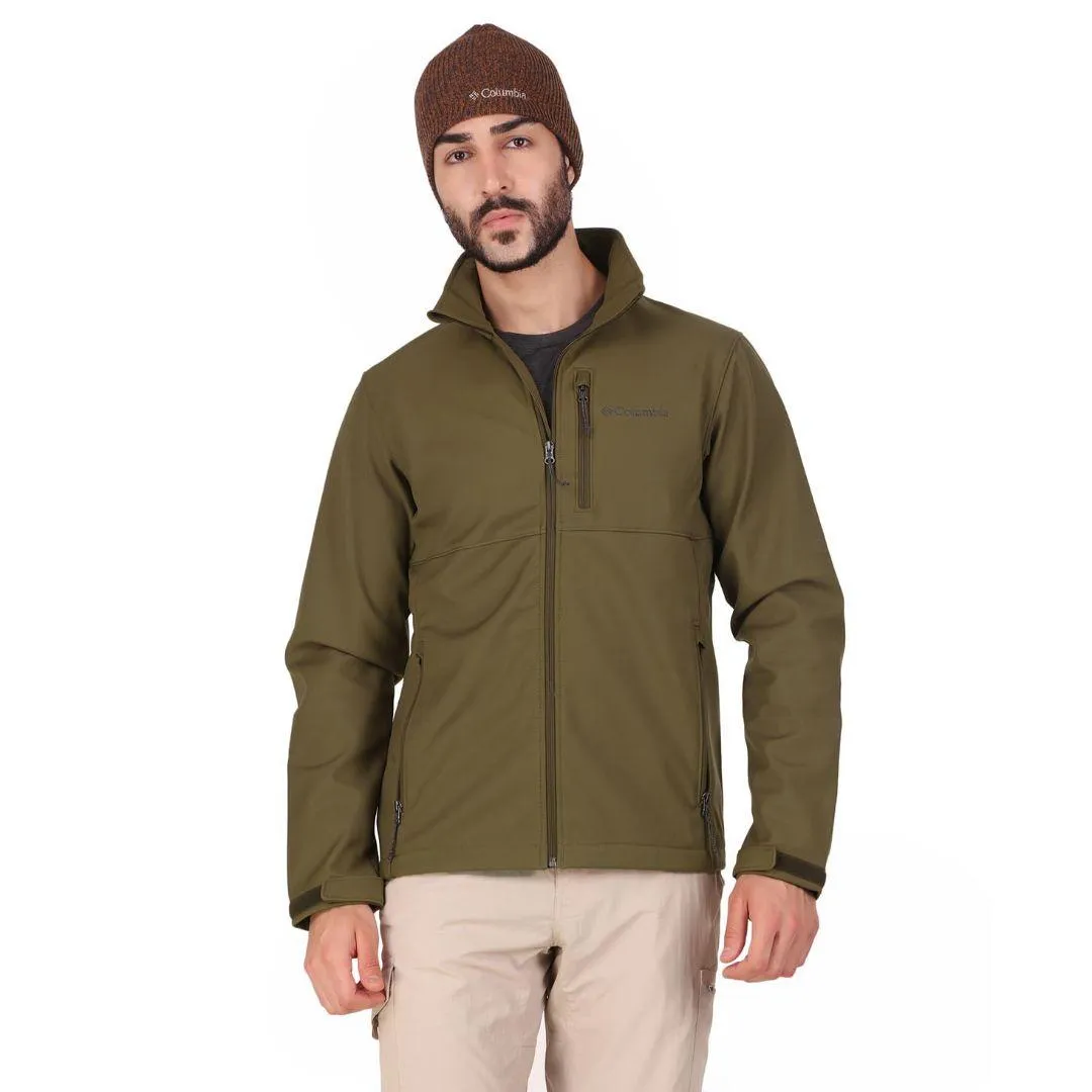 Columbia Men Green Ascender Softshell Jacket suitable for holidays