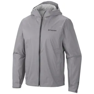 Base-layer Columbia Men Grey EvaPOURation Jacket Waterproof