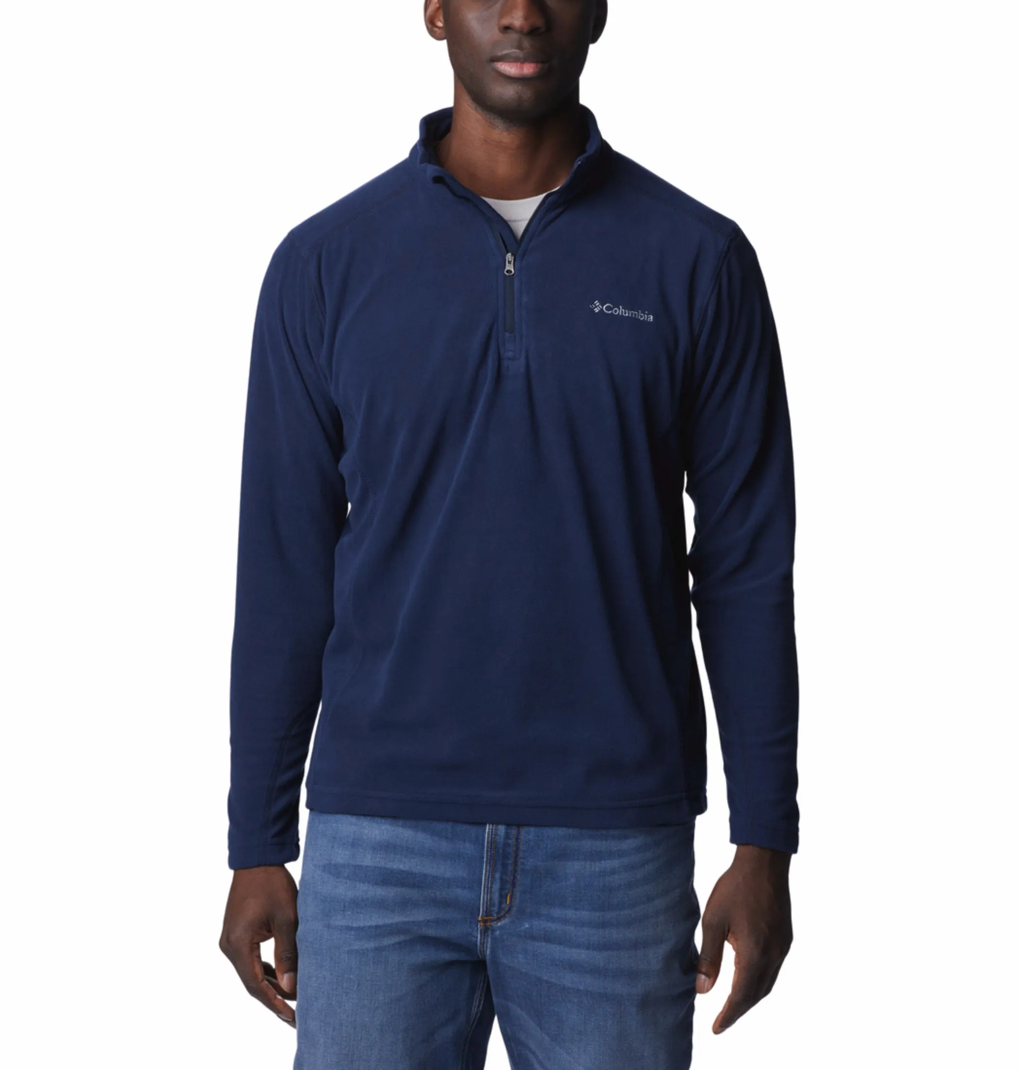 Columbia Men Navy Blue Klamath Range II Pullover Casual Everyday