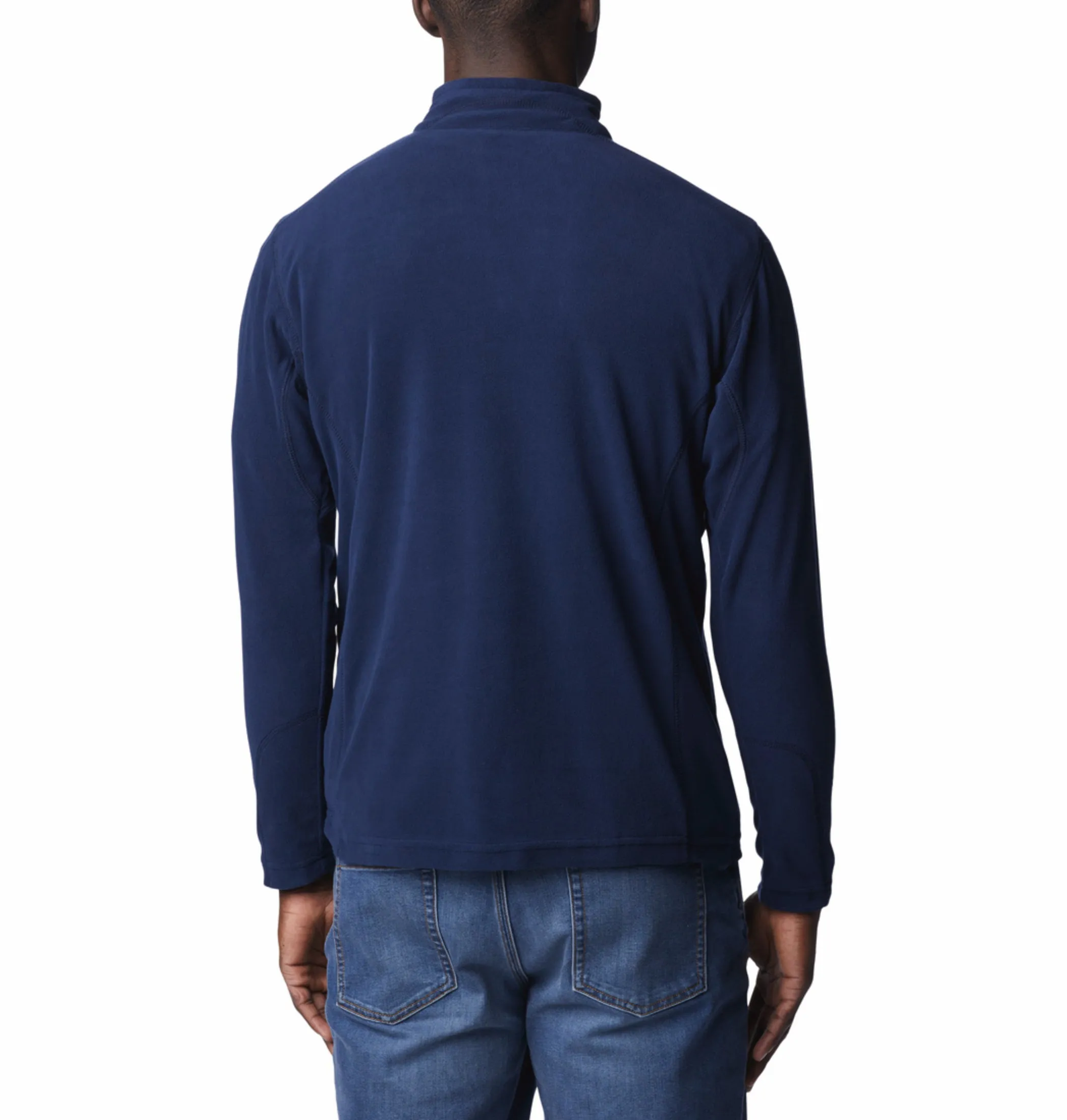 Columbia Men Navy Blue Klamath Range II Pullover Active Style Flexible Cuff