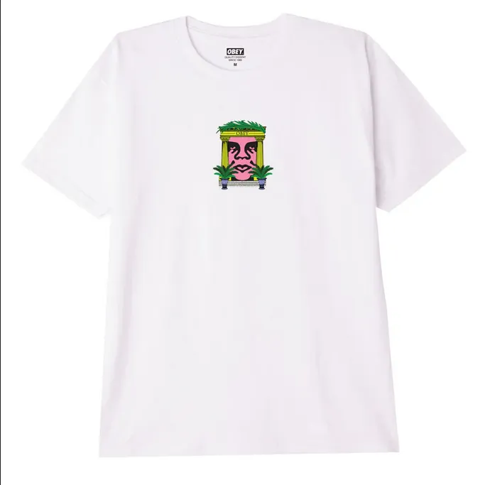 Trendy Comfort Sporty Layer Look Obey T-shirt Roman Icon 165262951 white