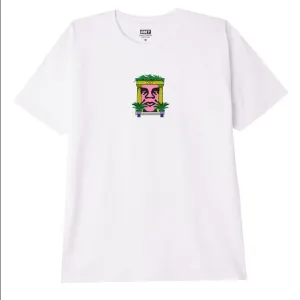 Obey T-shirt Roman Icon 165262951 white Comfy Layer Wear