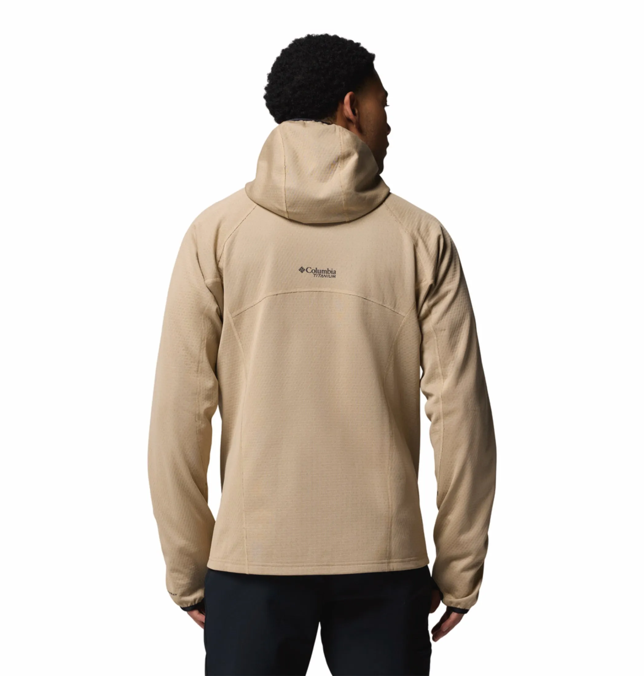 Columbia Men Brown OmniHeat Arctic Bonded Fleece Jacket Snug Look