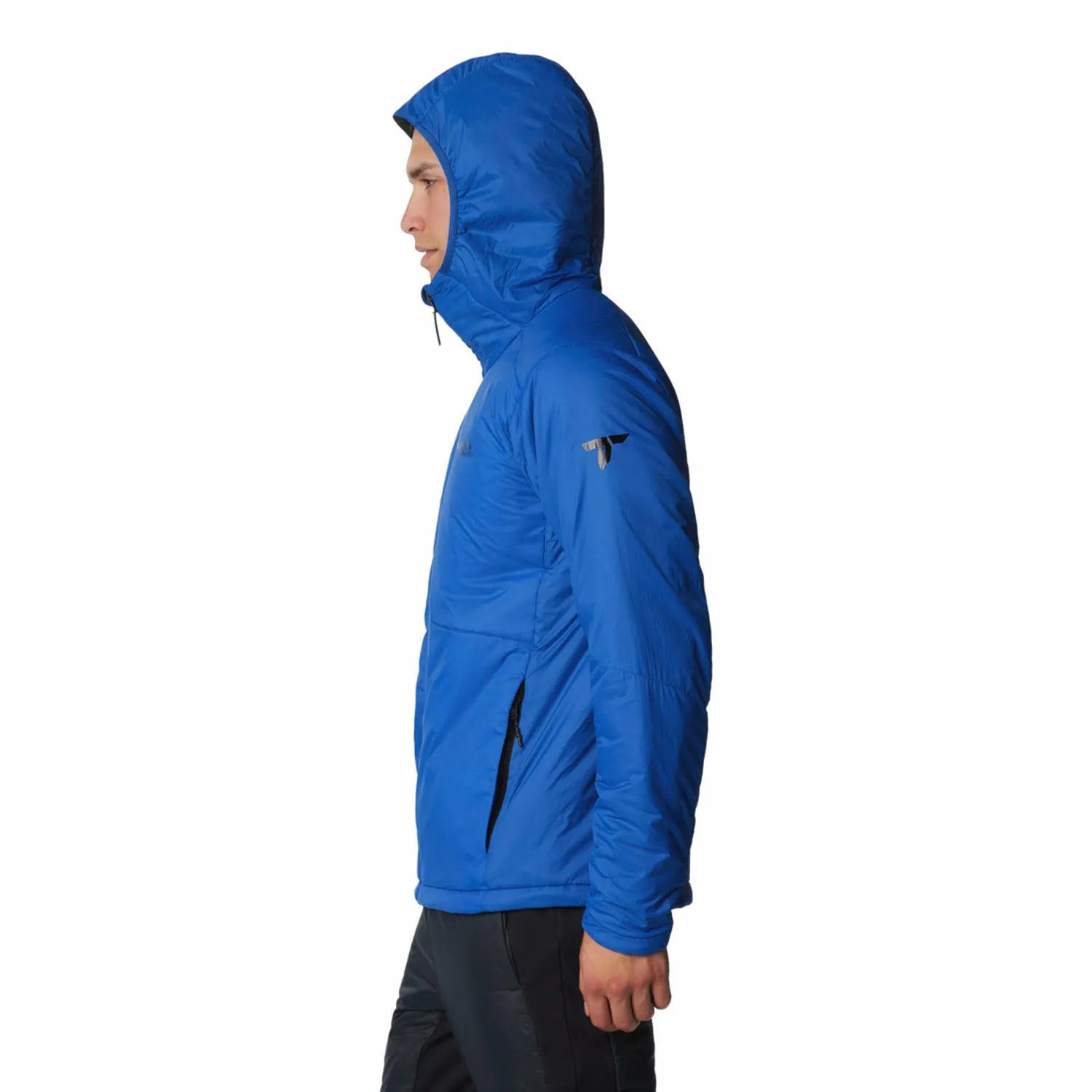 Columbia Men Blue Silver Leaf Stretch Insulated II Jacket Fresh Layer