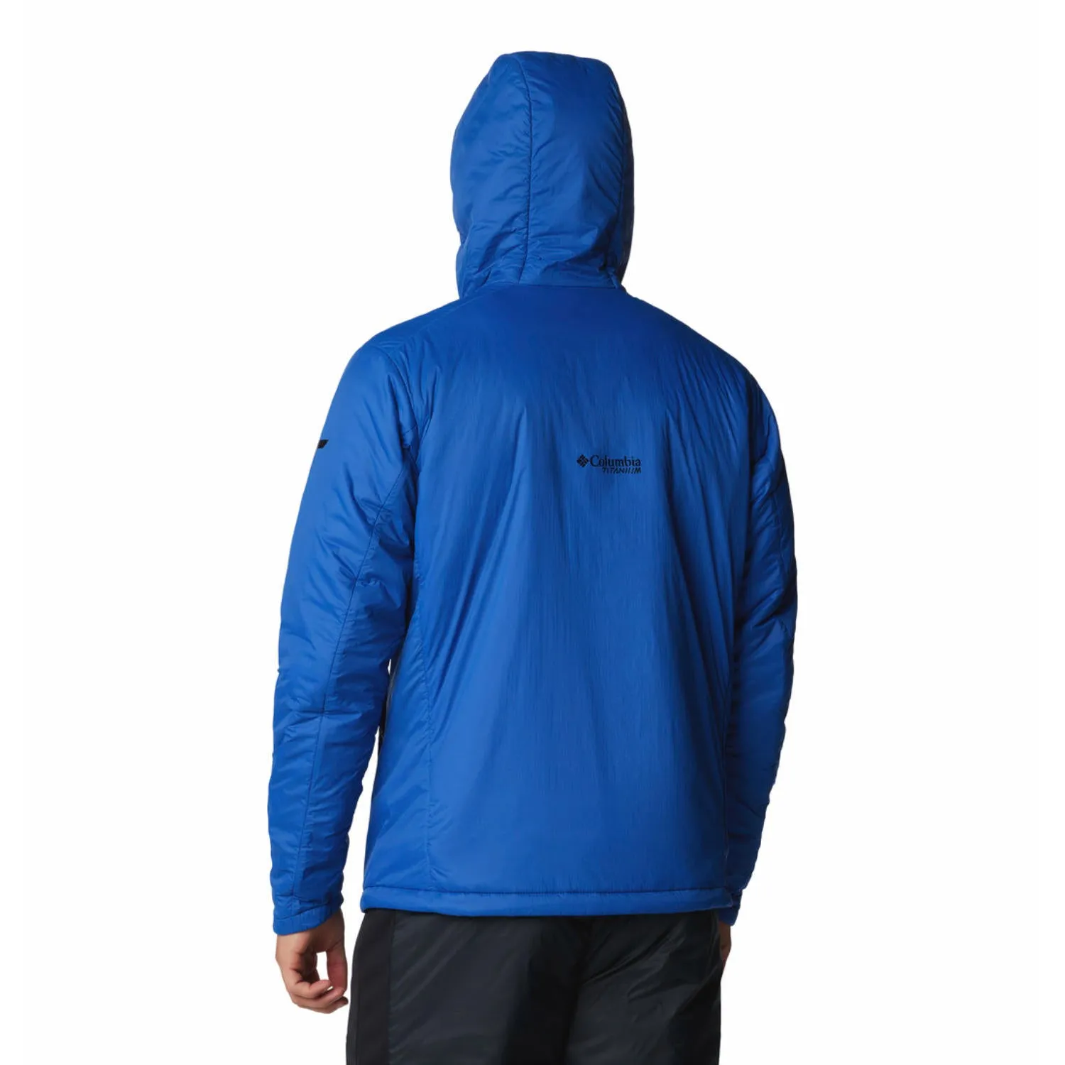 Connection Non Restrictive Mobility Columbia Men Blue Silver Leaf Stretch Insulated II Jacket