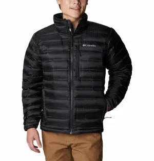 Rain Ready Money Columbia Men Black Pebble Peak II Down Jacket