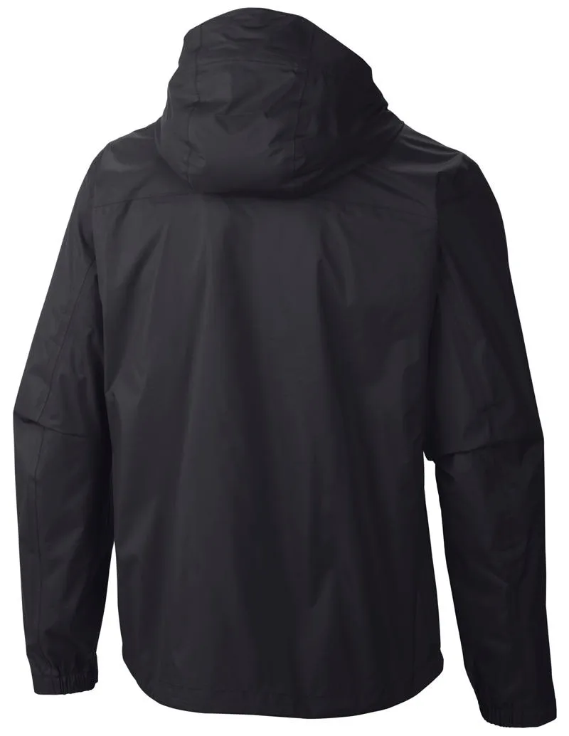 Columbia Men Black EvaPOURation Jacket Waterproof Detect