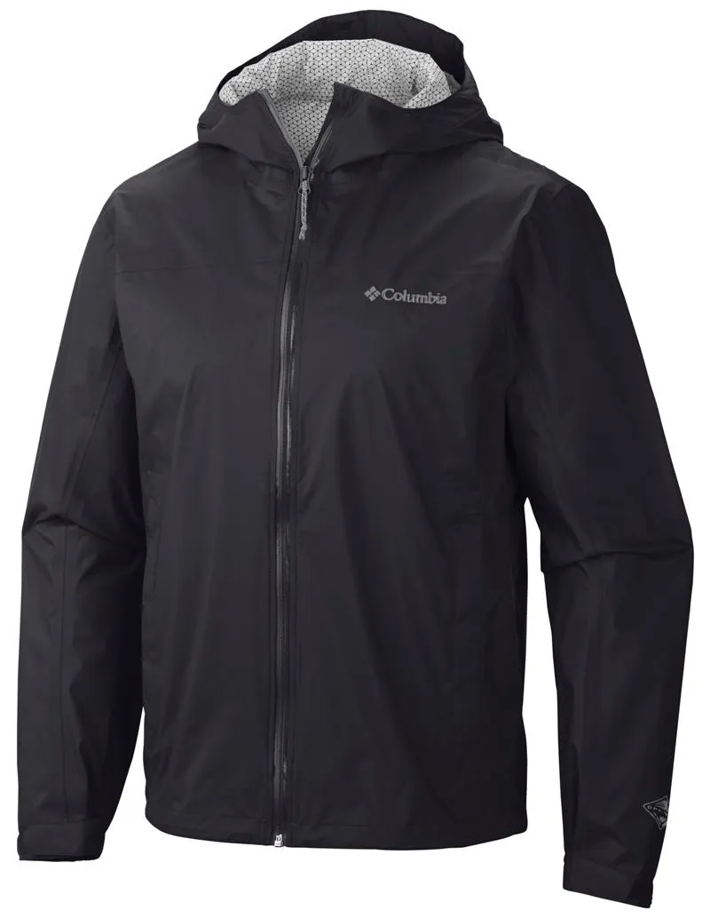 Opinion Columbia Men Black EvaPOURation Jacket Waterproof