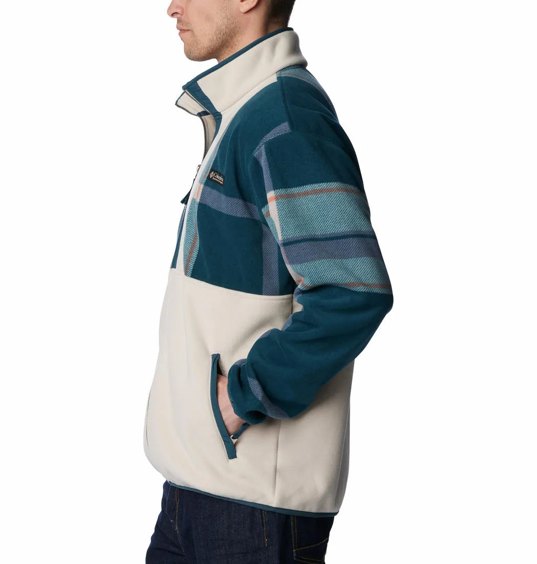 Cool Evening Layer Gear Columbia Men Blue Backbowl Remastered Fleece