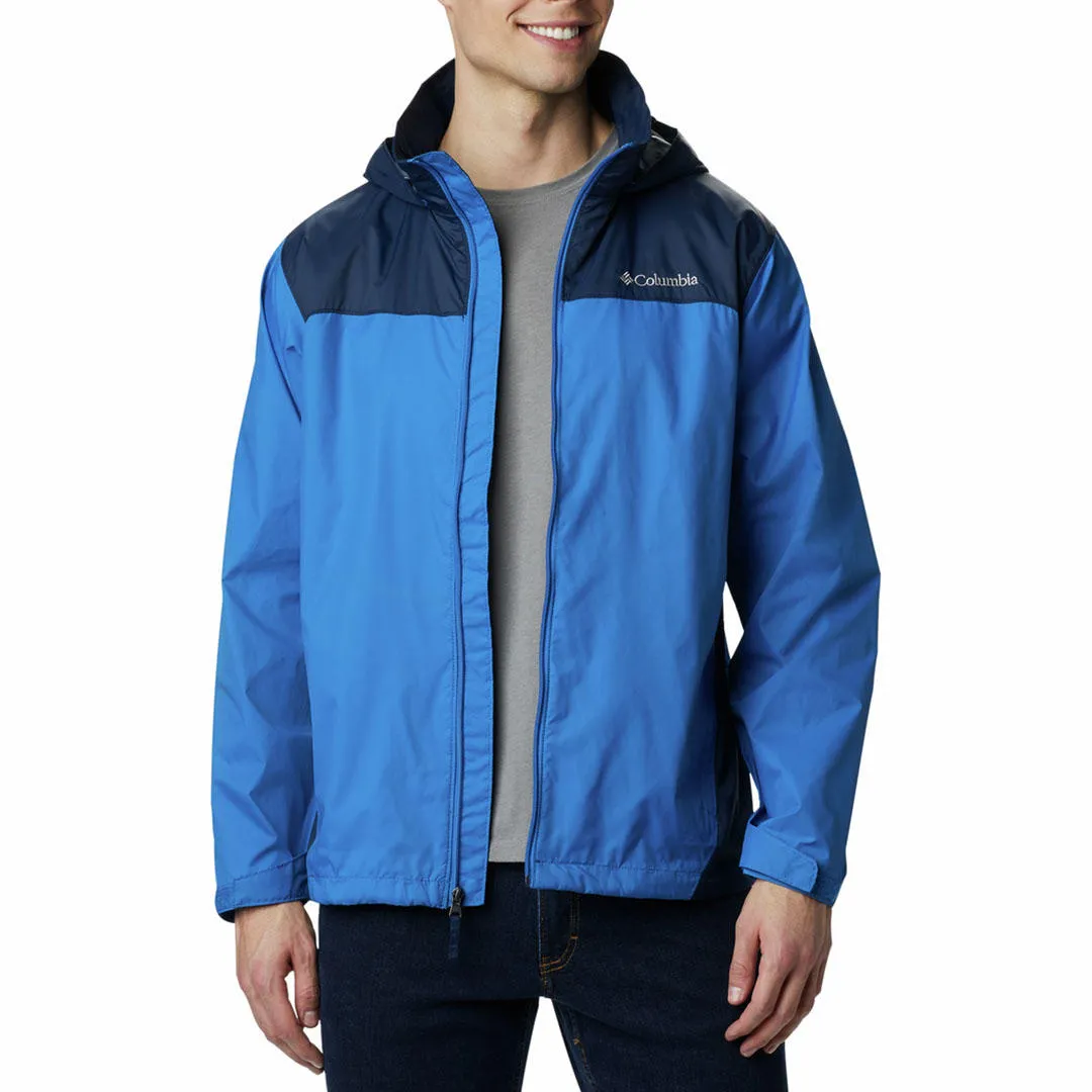 Grant label Columbia Men Blue Glennaker Lake Rain Jacket