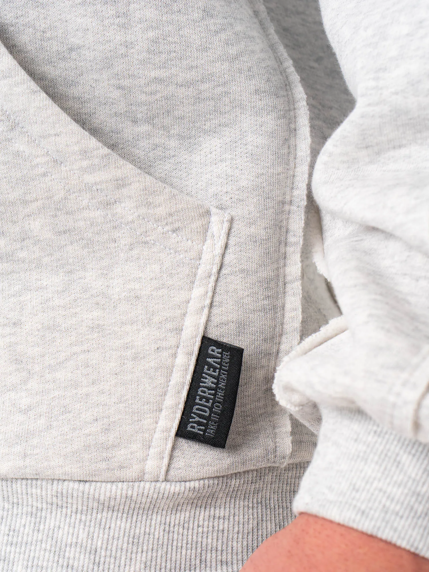 Force Hoodie - Chalk Grey Marl product semi formal appeal