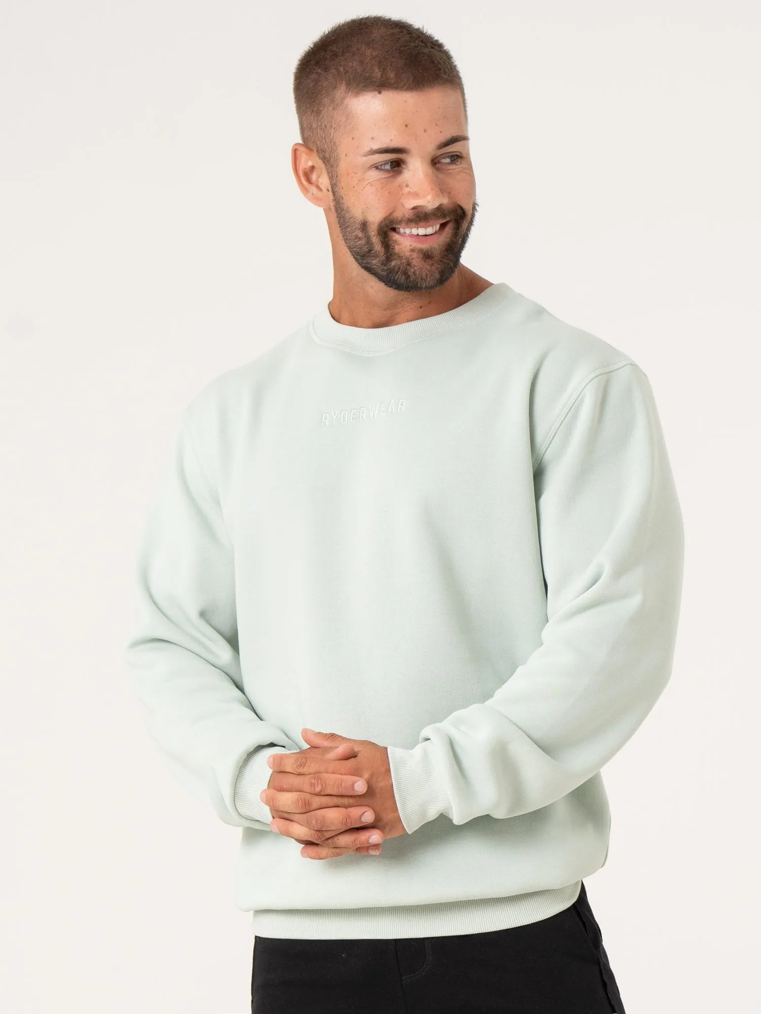 Pursuit Pullover - Spearmint Shrink resistant City Casual