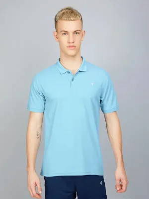 Men Solid Slim Fit Polo T-shirt with MATPIQ Tagless Collar Elegant Layer
