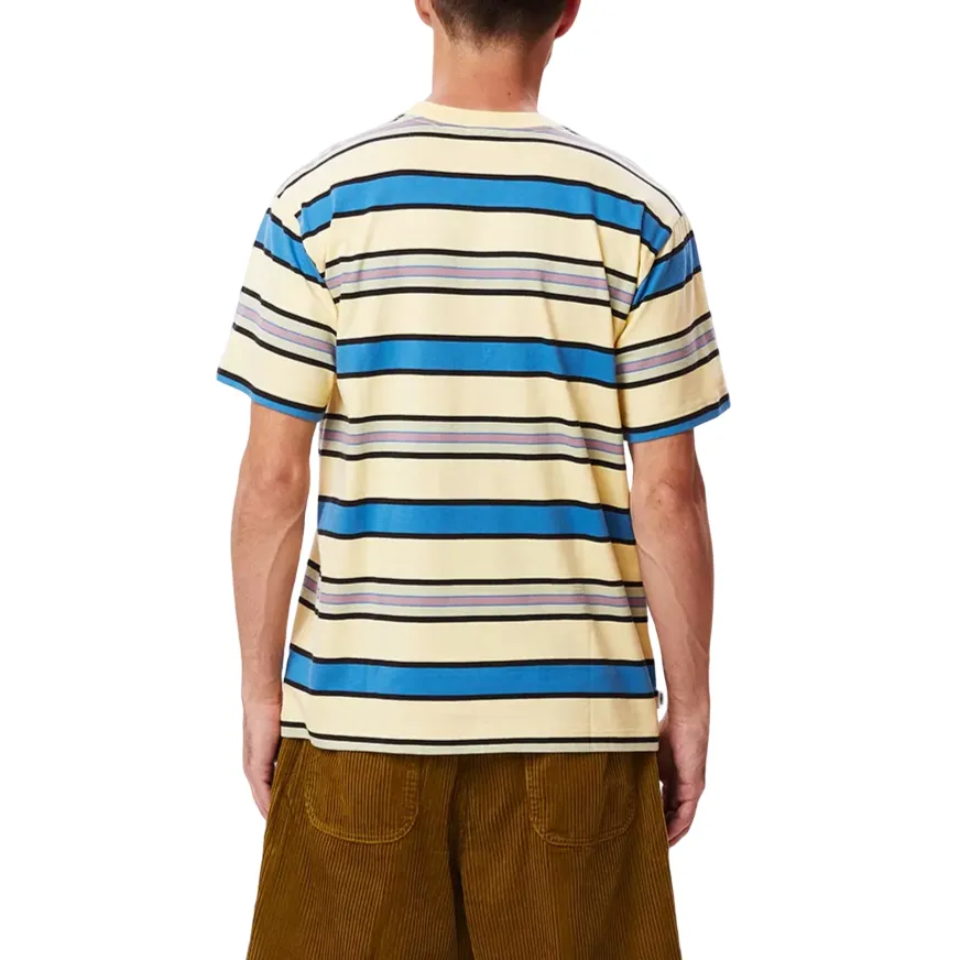 Daily Casual Obey maglietta  manica corta da uomo Valencia 131080315 butter multi