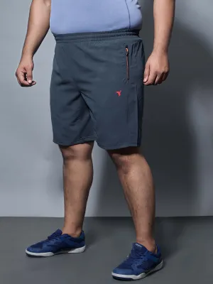 Striped Design creative industry Men Plus Size Solid Slim Fit Shorts with TECHNOLITE