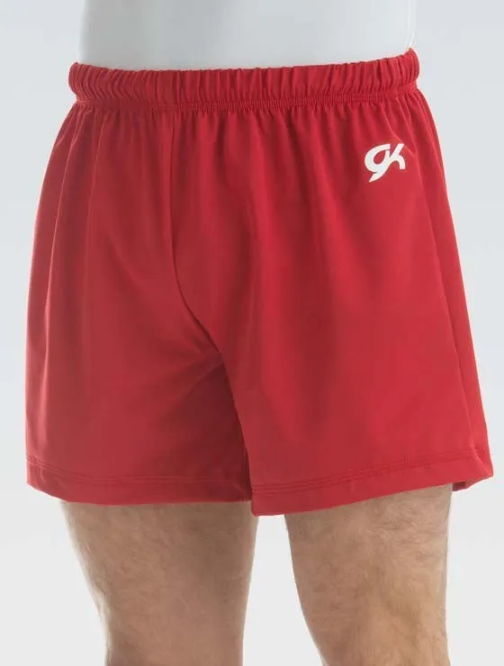 Men's Campus Stretchtek Long Gymnastics Shorts Quick Dry Wear Fit Mid - rise