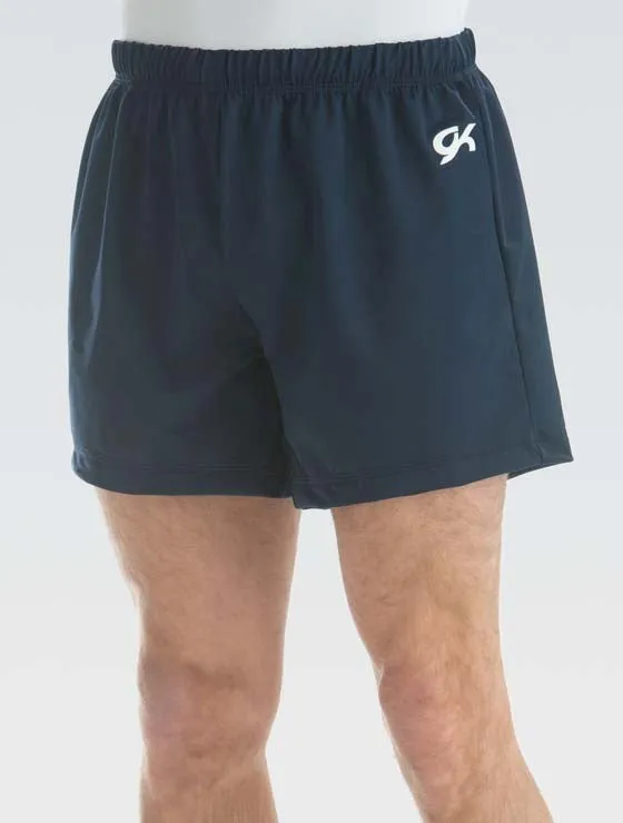 Quick Layer Warm Day Men's Campus Stretchtek Long Gymnastics Shorts