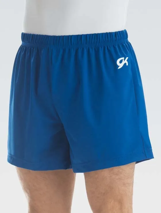 Comfortable Movement Men's Campus Stretchtek Long Gymnastics Shorts