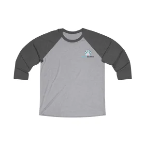 Unisex Tri-Blend 3\4 Raglan Tee Comfort Design Jewel tone