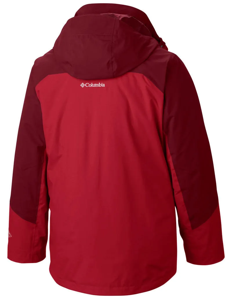 Urban Style Alpine Style Columbia Men Red Lhotse II Interchange Jacket