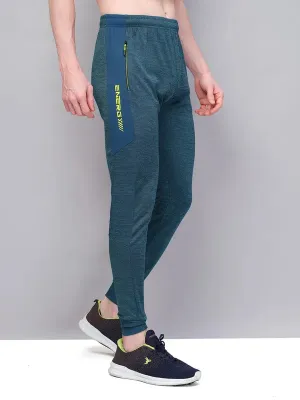 Outdoor Workout Capri Men Melange Slim Fit Trackpants with TECHNO GUARD