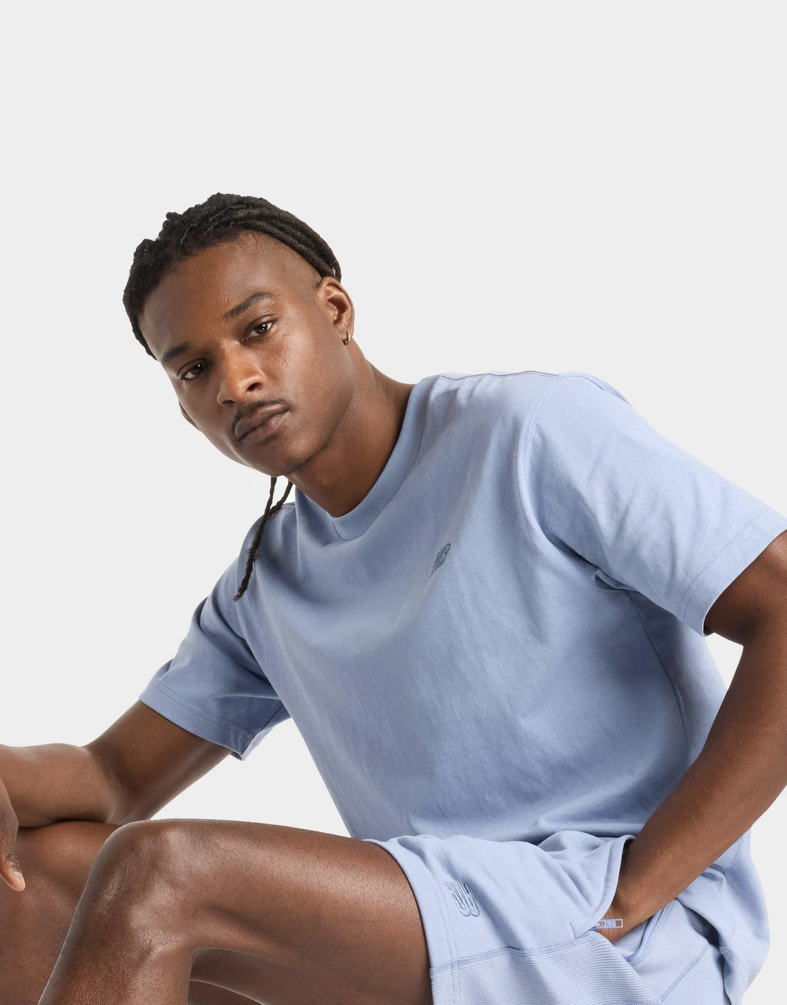 Subtle Logo Placement Athletics Cotton T-Shirt