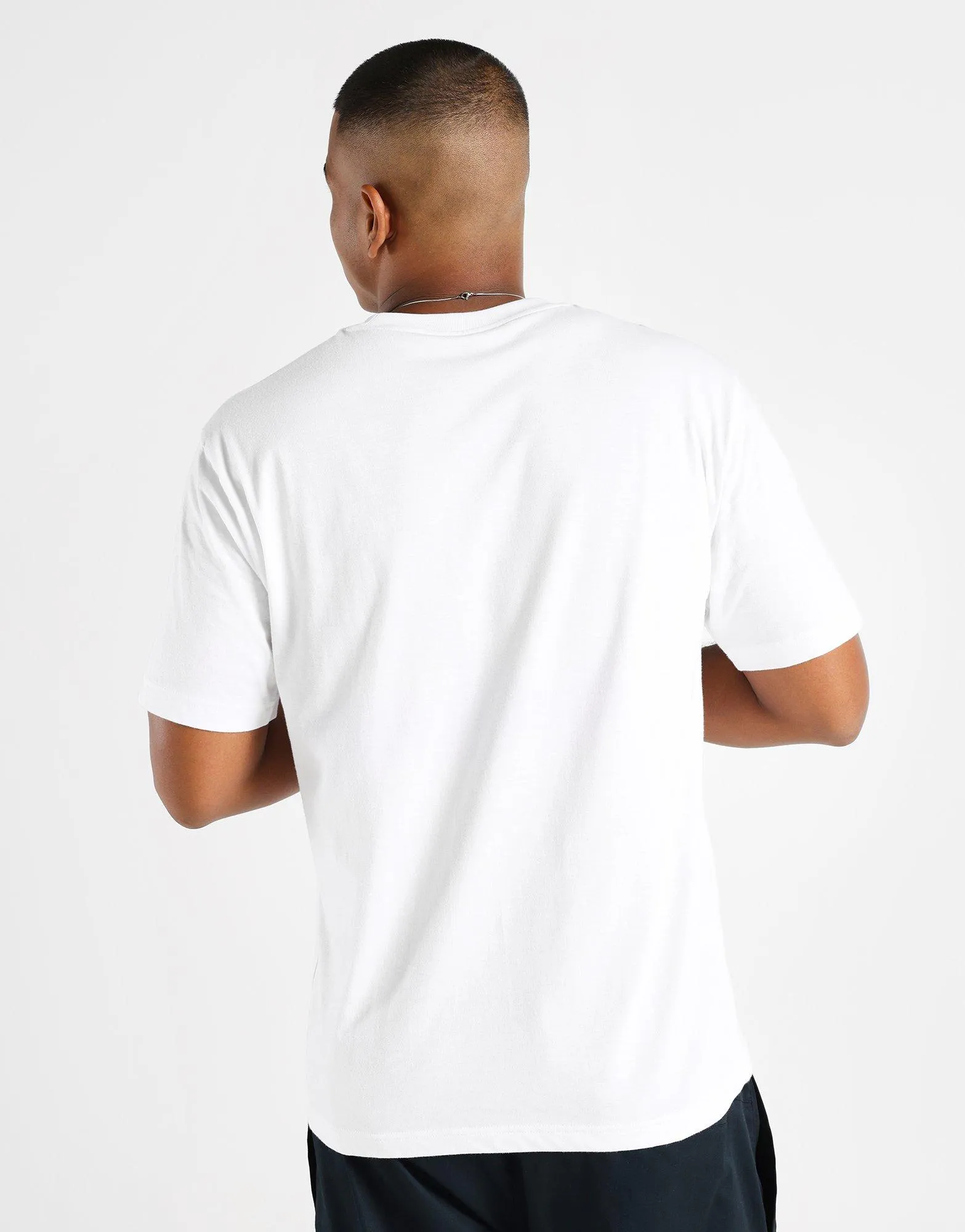 Sporty Comfort Wear Stack Embroidered T-Shirt