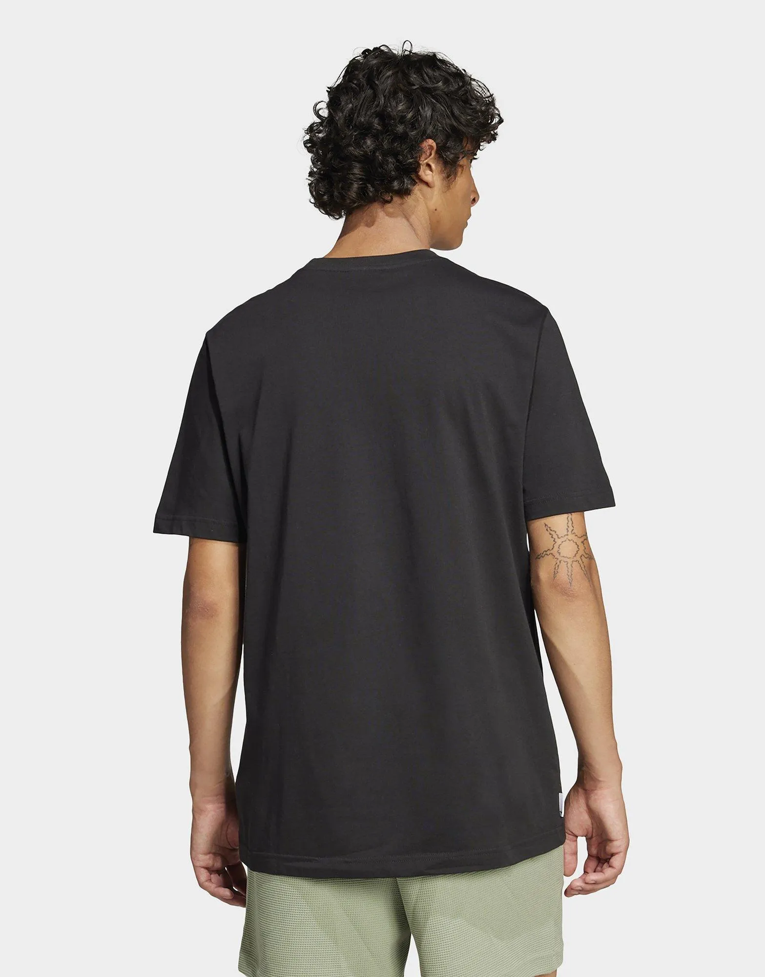 Trefoil Series T-Shirt Garment Washed Texture Christmas