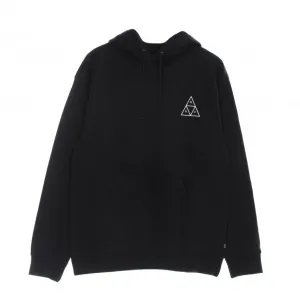 HUF felpa con cappuccio da uomo con logo Triplo Triangolo PF00492 nero Chill Style Slim Silhouette