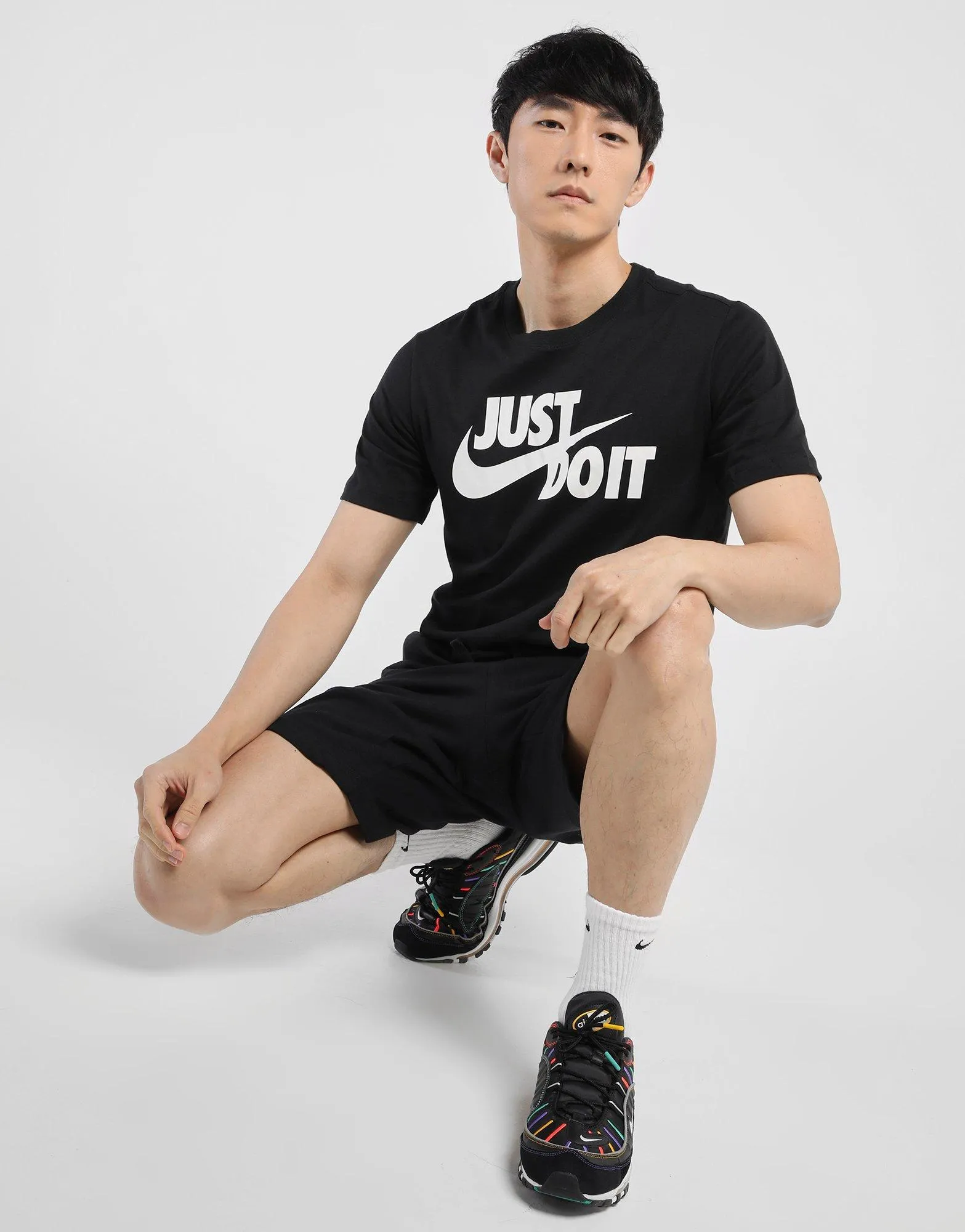 Just Do It Swoosh T-Shirt Odor Resistant Material