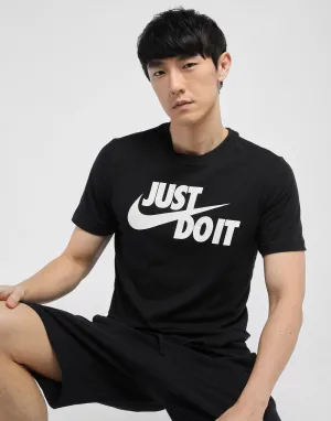 Soft Wearable Street Style Trend Just Do It Swoosh T-Shirt