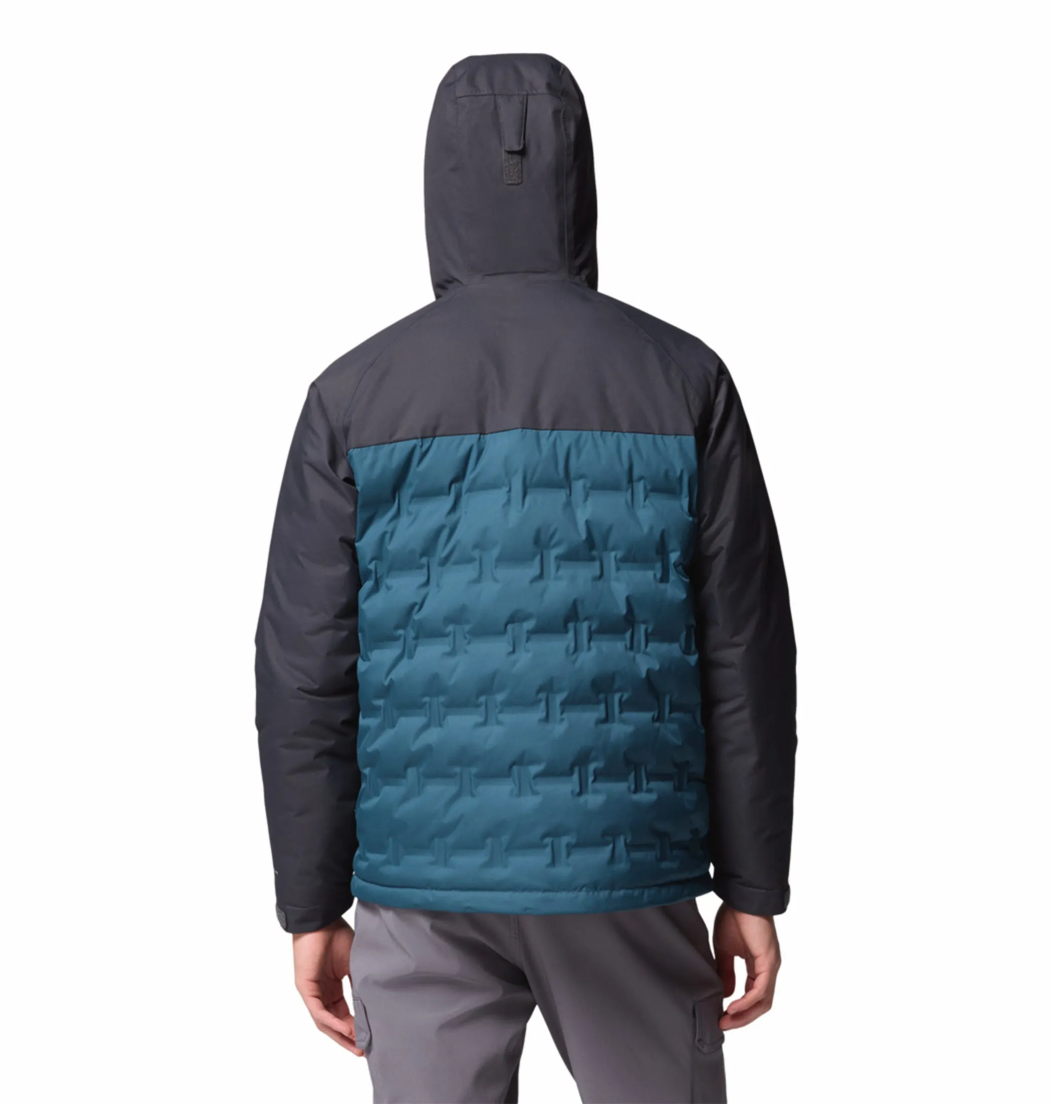 Luggage music concert Columbia Men Teal HEAT SEAL Grand Trek III Down Jacket