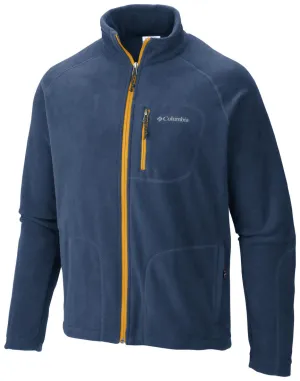 Minimal Design Columbia Men Blue Fast Trek II Full Zip Fleece