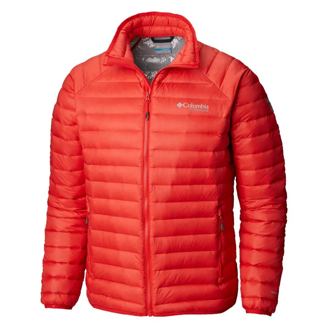 Reveal Lightweight Comfort Columbia Men Pink Alpha Trail Down Jacket