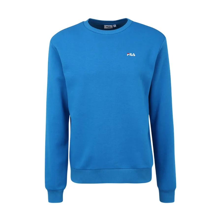 Fila felpa girocollo da uomo Edsel  689113 B319 azzurro Cozy Essentials