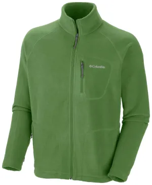 Durable Outfit Casual Chic Columbia Men Green Fast Trek II Full Zip Fleece