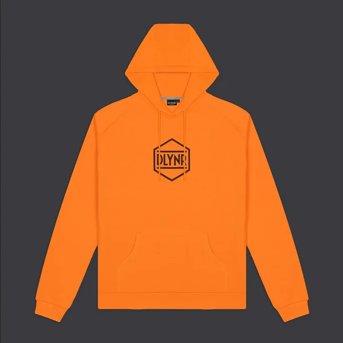 Dolly Noire Felpa con cappuccio Logo Hoddie SW186-SA-06 orange simple design City Cool