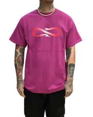 EcoConscious Processing Biodegradable Options Propaganda maglietta manica corta da uomo con logo Gradient 23SSPRTS679 viola